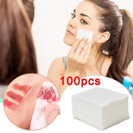 Tissue 100pcspack Disposable Cotton Makeup Remover Wipes Ultra Soft Remove Pads Cleaning Tools for Lips Eye Skin Care 221121