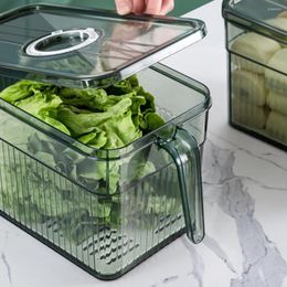 Storage Bottles Practical Food Container Eco-friendly Water-proof BPA Free Vegetable Fruit Crisper Box