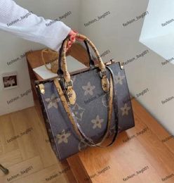 Designer Bags Women ONTHEGO handbags braided cowhide leather Wild at Heart leopard-print luxury Handbag Purse Tote Shoulder213L