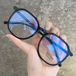 Sunglasses Frames Vintage Glasses Frames Women Oversized Anti Blue Light Retro Optical Women's Eyeglasses Frame Eyewear Spectacles T2201114