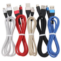 2.5A Data Cable Type C Micro USB Charge Cable Fast Charging Charger Wire Cord 1M 2M 3M for Android Mobile Phones