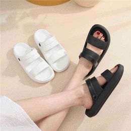 Cootelili Platform Sandals Summer Slippers Women Antislip Flip Flops Woman Flats Soft Sole Eva Outdoor Slides Shoes Two uses J220716