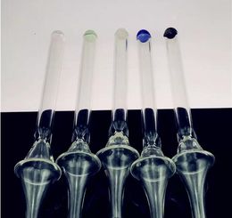 New Mini PIPES Nector Collector Coloured Pen Style Nectar Collectors Straight Tube Pyrex Glass Oil Burner Pipes Smoking Accessories Dab Straw