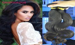 Glamour Virgin Malaysian Hair Malse 3 fasci Extensions Wavy Hair Extensions RAW non trasformati indiani peruviani indiani brasiliani Remy H8864989