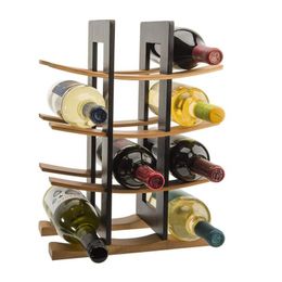 Tabletop Wine Racks Wooden Bamboo Home Decoration Countertop Bar Kitchen Dining Storage 221121