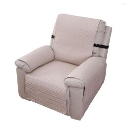 Chair Covers Reversible Soft Quilted Furniture Cover Slip Resistant Recliner Slipcover Seat Protector For Prevent Stains Spills