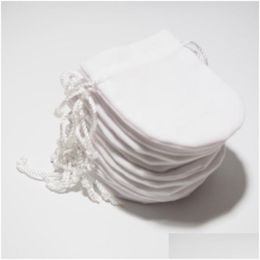 Bolsas de joalheria bolsas iniciantes 10pcs bolsas de joalheria de reposição branca para pandora charme de colar brincos de colar de contas pingente pacote packa dhoxk em Promoção