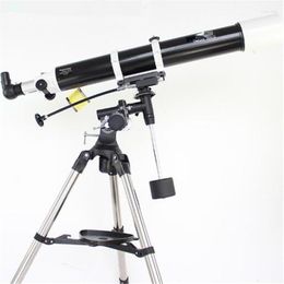 Telescope 80EQ Astronomical Refractive 80DX 80/900mm F11.25 Refraction Optical System EQ2 Equatorial Mount 81048