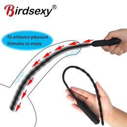 Adult Toys Urethral Vibrator Catheter Penis Plug Sex Toy for Men Vibrating Insertion Urethra Sound Dilator 221121