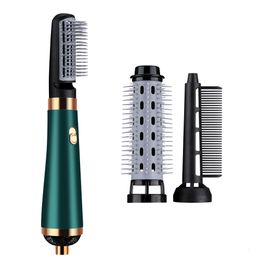 Curling Irons 3 in 1 Hair Dryer Comb Negative Ion Hair Dryer Styler Air 3 Detachable Comb Straight Hair Inner Buckle Curling Hairbrush 221119