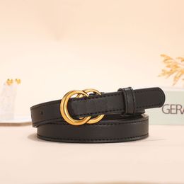 Plus Size Belt Black Designer Belt Man Woman Luxury Antique Golden Buckle Direct Selling Ceinture Homme Cowhide Belt Suppliers Double Letters Big Buckle