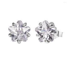 Stud Earrings CKK Celestial Sparkling Star Earring 925 Sterling Silver Jewellery Women Brincos Pendientes Aretes