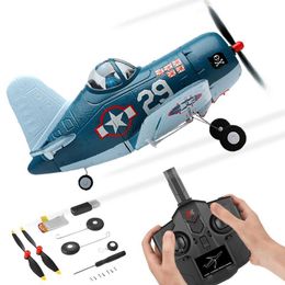 Simulators DIY RC Plane Toy A500 Glider 6G 3D Mode Ready To Fly For Beginners With Gyro Stabilisation System Gift Kids 221122