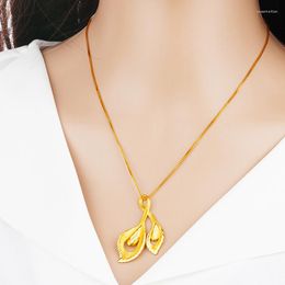 Pendant Necklaces Wholesale 24K Gold Choker For Women Chains Accessories 30 Style Butterfly Necklace Wedding Jewellery Friends Gift