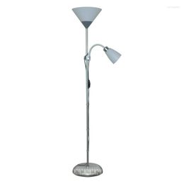 Floor Lamps L002 Living Room Bedroom Double Head Lamp Creative Simple Led Bedside Study Decoration Vertical Stand E27 220V