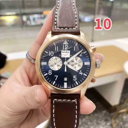 Chronograph SUPERCLONE LW watch Portugal Couple Watch Business Leisure Independent Small Hand Multifunctional Time Running 3 Zx36