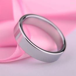 Wedding Rings Arrival High Polished Tungsten Band Flat Top For Man And Woman Size 4-13