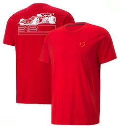 New F1 T-shirt Summer Short Sleeve Team Racing Suit Leisure Sports Quick-drying T-shirt