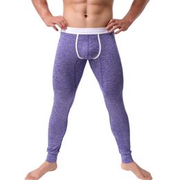 Men's Tracksuits Men's Autumn Winter Comfortable Thermal Warm Fitting Bottompants Leggings Pants 221122