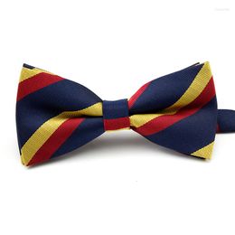 Bow Ties 2022 Brand Formal Wedding Mens Butterflies Gentleman Tuxedo Striped Bowties Gravatas Slim Vestidos Cravat Tie