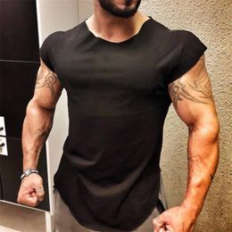 Men's Tank Tops Brand Fitness Men Clothing Summer Gyms Top Canotte Bodybuilding Sleeveless shirt Solid Muscle Vest male atlet 221122