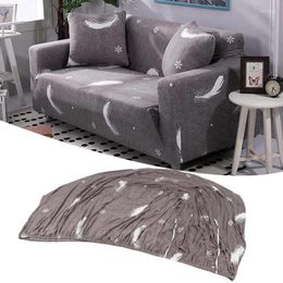 Chair Covers Elastic Sofa Cover Furniture Protector Slipcover With Fixing Strips For Living Room