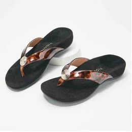Women Summer FlipFlops Female Fashion Outdoor Casual Beach Flat Soft Bottom Shoes Ladies Slippers J220716