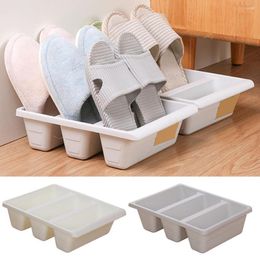 Clothing Storage Sturdy Shoe Rack PP Holder Simple Space Saving Multi-use Stable Slipper