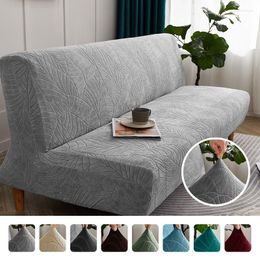 Chair Covers Delicacy Jacquard Sofa Bed Cover Strecth For Living Room Modern Futon Washable Home El