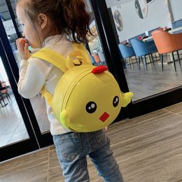 Backpacks Cartoon Cute Kids Eggshell Bag Kindergarten Schoolbag Male and Female Baby 221122