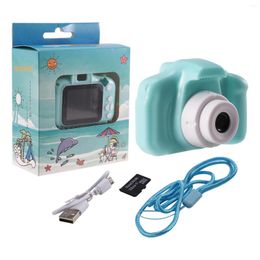 Digital Cameras Kids Camera Video Recorder Shockproof Action With 2 Inch IPS Screen And 32GB Memory Card Gift For Girls B