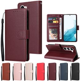 HS PU Leather Wallet PhotoFrame Card Slot Cases For Samsung S23 Ultra Plus A14 5G A23S A22E RedMi 10A 10C Note 10 11 K50 POCO M4 F4 C40 X4 OPPO RENO 7 8 A57 5G Realme 9i V20 C30