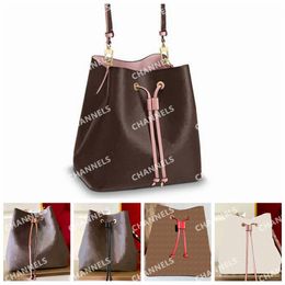 NeoNoe MM Borse Borsa a secchiello Designer Spalla Moda Pelle Tracolla classica Tracolla a tracolla Coulisse Acqua Ripple Pochette vintage classica