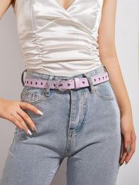 Belts Leather Belt Women's Thin Fashion Versatile Decorative Jeans Real