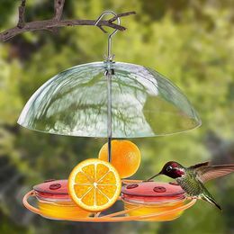 Other Pet Supplies Droplet Bird Waterer Hanging Wild Birds Water Feeder for Outdoor Garden Water Feeder For Bird With Transparent Roof 221122