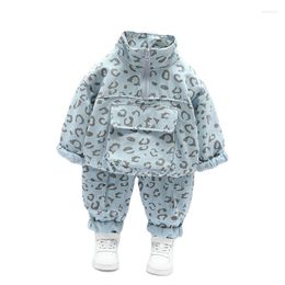 Clothing Sets Fashion Children Clothes Autumn Baby Girls Boys Casual Jacket Pants 2 Piece Set Toddler Costume Kids Tracksuits