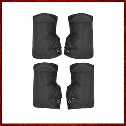 ST256 Waterproof Motorcycle Handlebar Muffs Hand Protector Winter Windproof Thickened Warm Thermal Mobile Handle Bar Cover Gloves