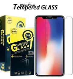 9H Screen Protectors Film For iPhone 14 Plus Pro MAX XS XR 11 12 13 Mini 7 8 6 6s Plus Anti-scratch Protective Tempered Glass