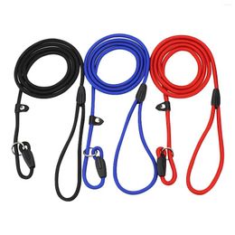 Dog Collars Leash Heavy Duty 360 Degree Assistant Anti Bite Pet Accessories Adjustable Length Braid Ergonomic Handle Extendable Flexible