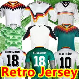 World cup 1990 1992 1994 1998 1988 GermanyS Retro Littbarski BALLACK Soccer Jersey KLINSMANN Matthias home shirt KALKBRENNER JERSEY 1996 2004