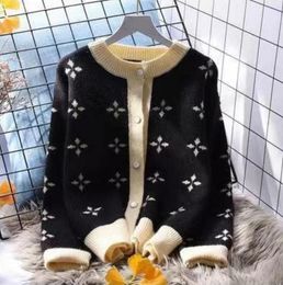Women's cardigan sweater spring and autumn y2k three-dimensional love single-breasted sweater loose all-match top