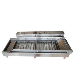 Food Processing Large Capacity Automatic Electric Heating Deep Frying Machine