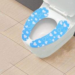 Toilet Seat Covers Washroom Warm Washable Health Sticky Mat Cover Pad Household Reuseable WC Sitzkissen Soft