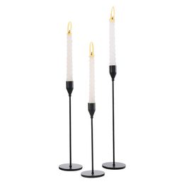 Iron Candle Holders Vintage Metal Ornaments Wedding Table Candlestick Romantic Home Decoration