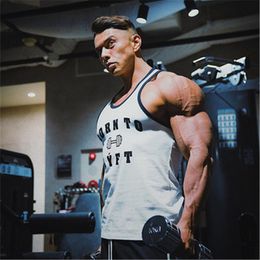 Men's Tank Tops Mens Fitness Gym Tank Tops Men Fitness Sleeveless Shirt Male Cotton Breathable Sports Vest Undershirt Gyms Running Vest Men 221122