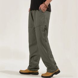 Men's Tracksuits Cross Band Fr Pants for Men Mens Fashion Casual Loose Cotton Pocket Lace Up Elastic Waist Pants Trousers 221122