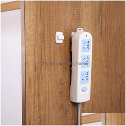 Hooks Rails Paste Type Hooks Mti Function Air Conditioner Remote Control Adhesivehook Nail No Trace Strength Sticking Hook 0 85Qj Dh7Sa