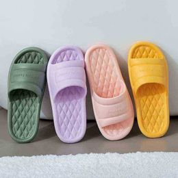 Unisex Home Slippers Sandals Antislip Foam Bottom Eva Women Slippers Soft Bathroom Floor Shoes Women Shoes Spring 2022 J220716