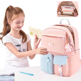 Backpacks waterproof Children School Bags for Girls Primary school backpack Orthopaedic Backpack bag kids Mochila Infantil 221122