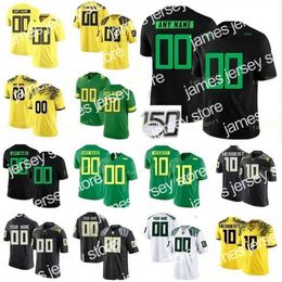 American College Football Wear Nik1 NCAA College Jerseys Oregon Ducks 29 Kani Benoit 18 Spencer Webb 22 Darrian Felix 8 Marcus Mariota 30 Jaylon Redd Custom Football